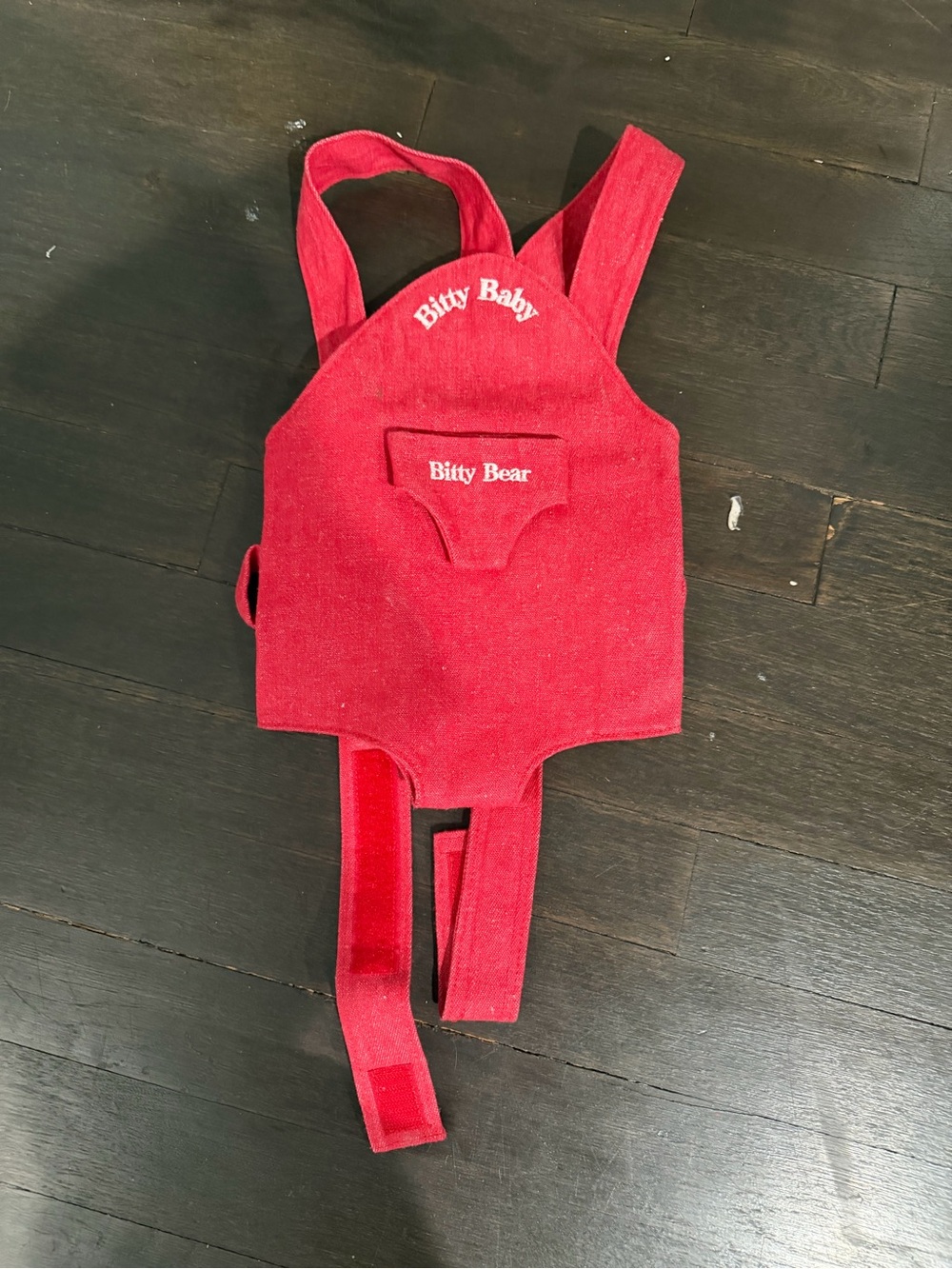 Bitty baby doll carrier
